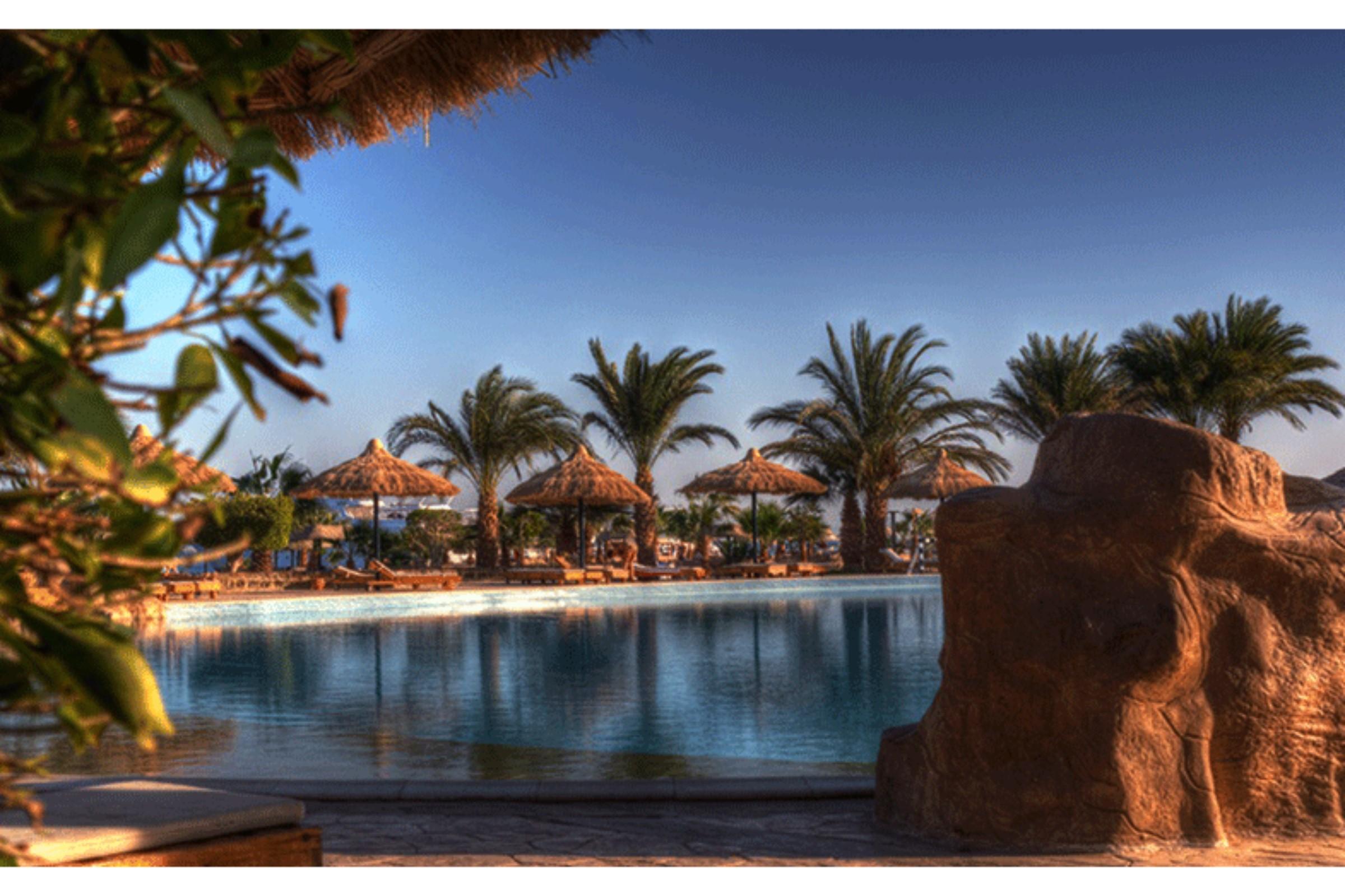 Lotus Bay Resort Hurghada Exterior foto